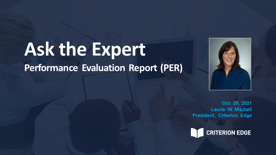 performance evaluation report